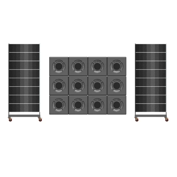 Marziani© Audace flagship array and subwoofer system