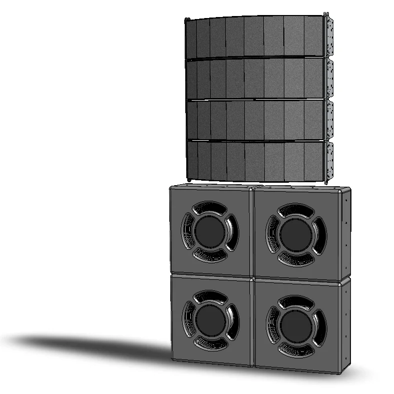 Marziani© Lucido array and subwoofer system