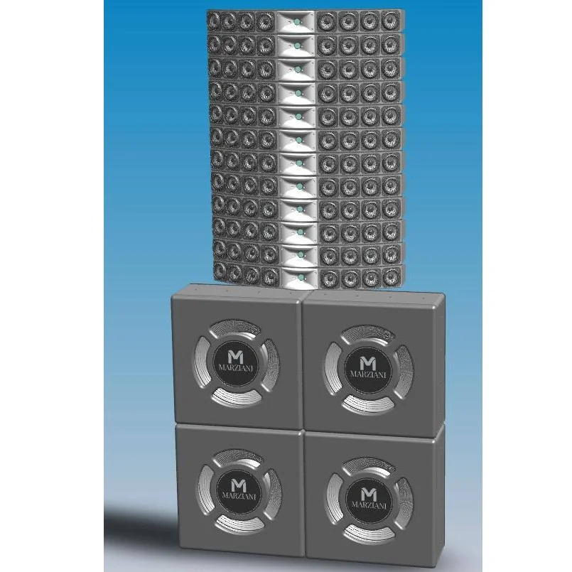 Marziani© Sonora array and subwoofer system